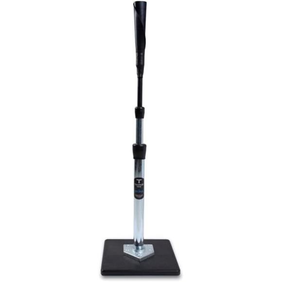 Pro-Style Baseball/Softball Batting Tee with Base, Adjustable Height: 26 to 43" - Picture 1 of 6